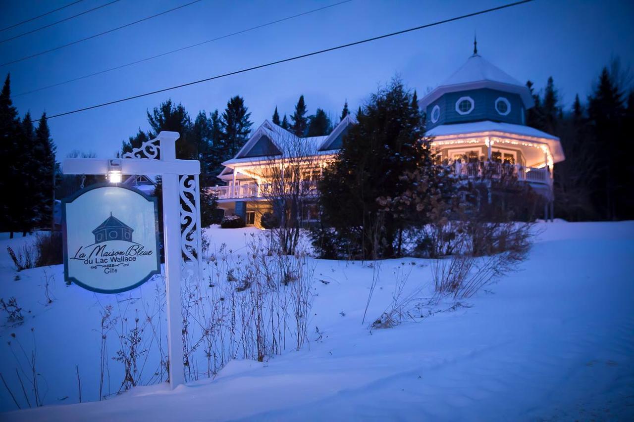 La Maison Bleue Du Lac Wallace コアティクック エクステリア 写真
